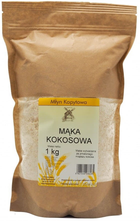 Mąka Kokosowa 1kg - Młyn Kopytowa
