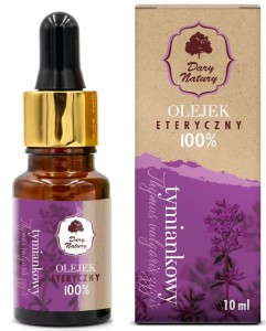 Olejek Eteryczny Tymiankowy 100% 10ml - Dary Natury