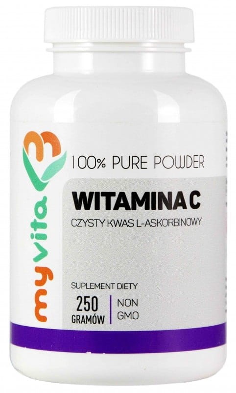 Witamina C Kwas L-askorbinowy proszek 250g - MyVita