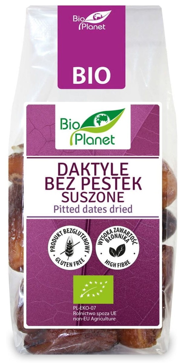 Daktyle Suszone bez pestek BIO 150g - Bio Planet