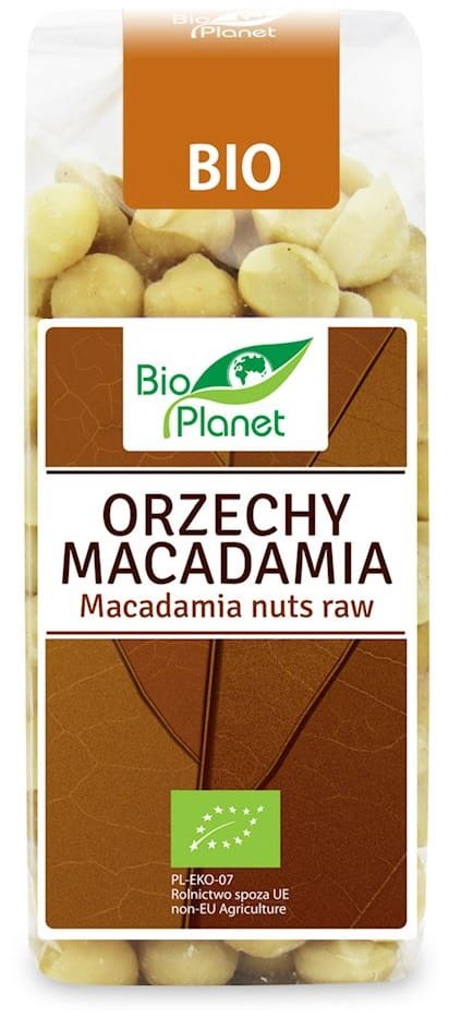 Orzechy Macadamia BIO 200g - Bio Planet