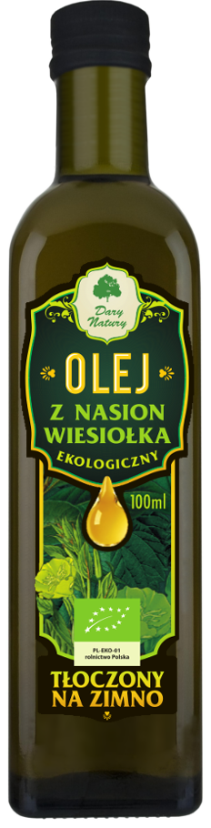 Olej z Nasion Wiesiołka BIO 100ml - Dary Natury