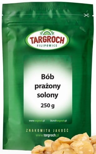 Bób Prażony Solony 250g - Targroch