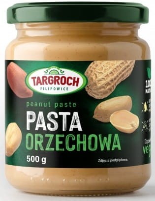 Pasta Orzechowa 500g - Targroch
