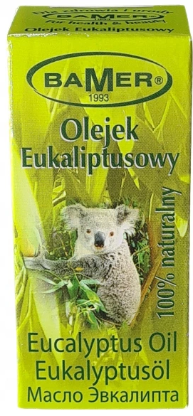 Olejek Eteryczny Eukaliptusowy 7ml - Bamer
