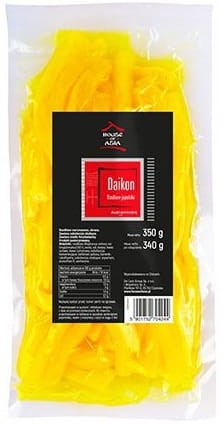 Rzodkiew Japońska Dajkon Marynowana 350g - House of Asia