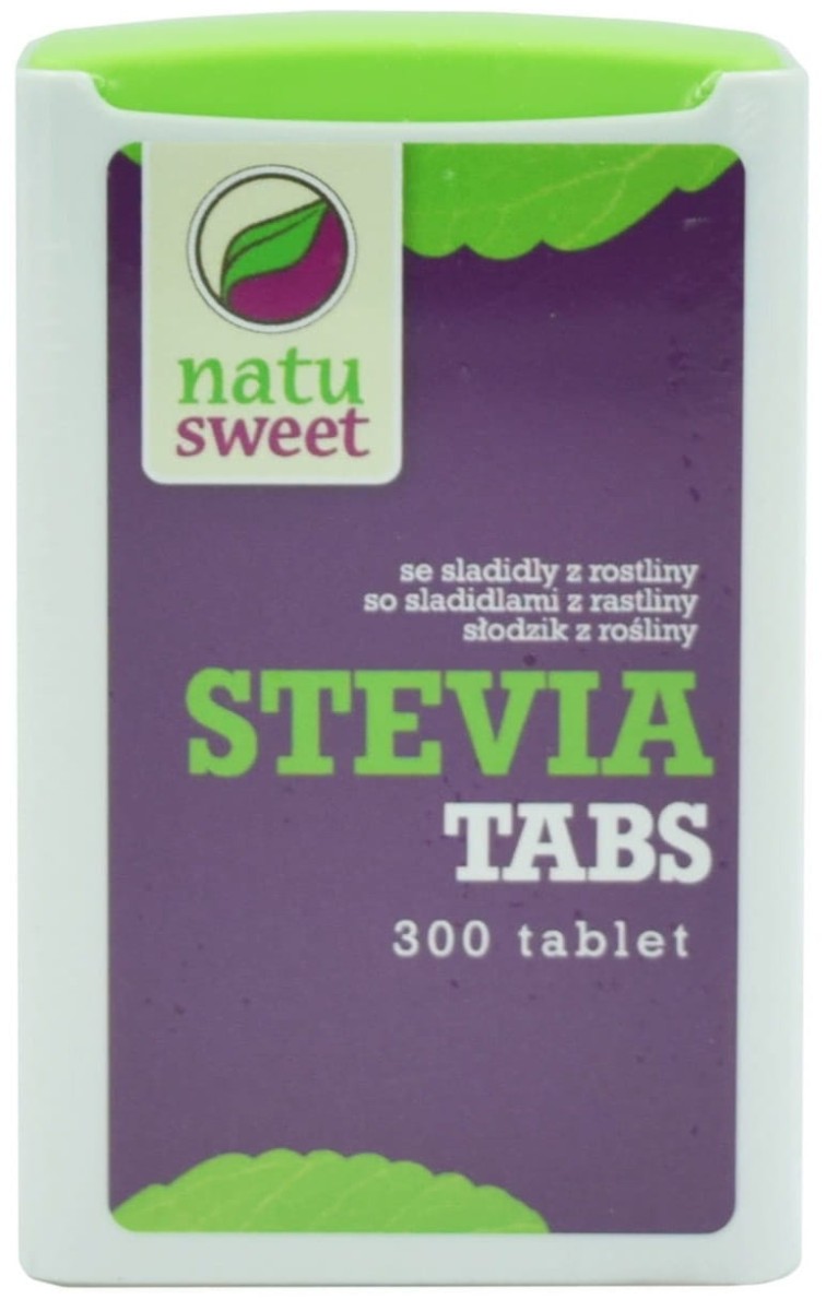 Stewia w Tabletkach 300 Tabletek 18g - Natusweet