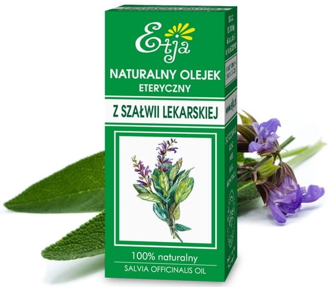 Olejek Eteryczny z Szałwii Lekarskiej 10ml - Etja