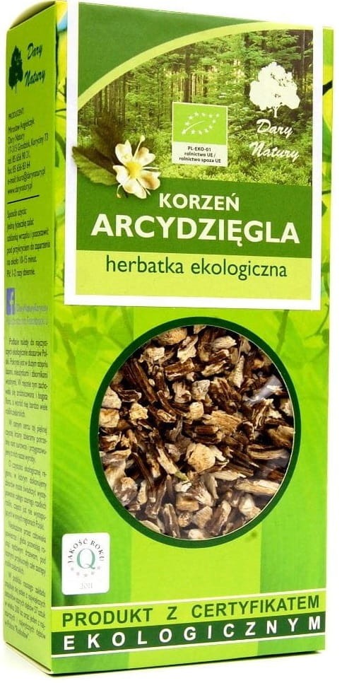 Herbatka z Korzenia Arcydzięgla BIO 100g - Dary Natury