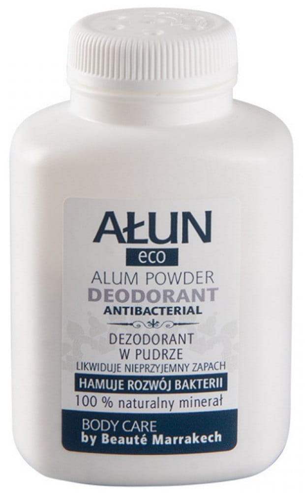 Ałun Naturalny w Pudrze Zasypka Przeciwbakteryjna 120g - Beaute Marrakech