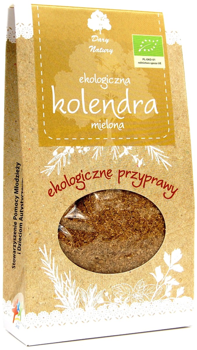 Kolendra Mielona BIO 30g - Dary Natury