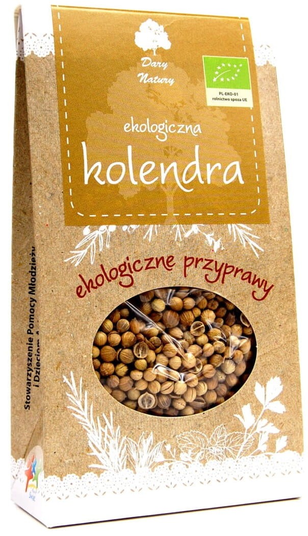 Kolendra Ziarno BIO 30g - Dary Natury
