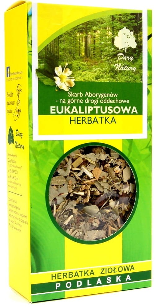 Herbatka Eukaliptusowa 50g - Dary Natury