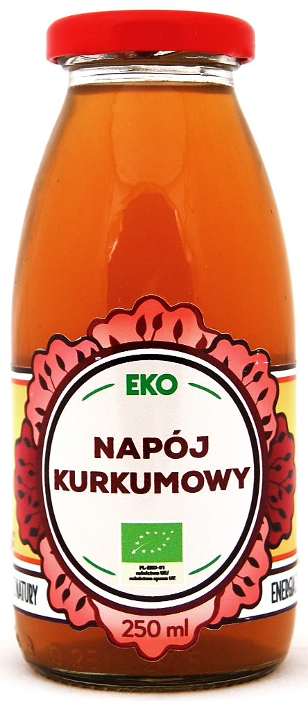 Napój Kurkumowy BIO 250ml - Dary Natury