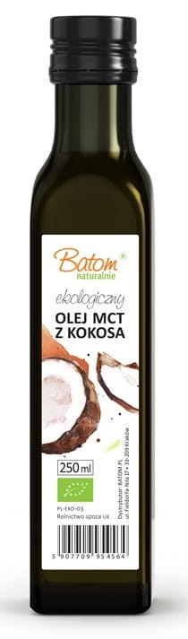 Olej MCT z Kokosa BIO 250ml - Batom