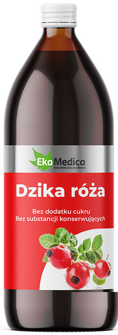 Sok z Dzikiej Róży Suplement Diety 500ml - EkaMedica
