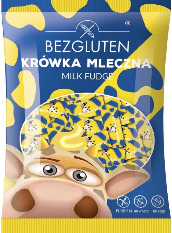 Krówki Mleczne bezglutenowe 200g - Bezgluten