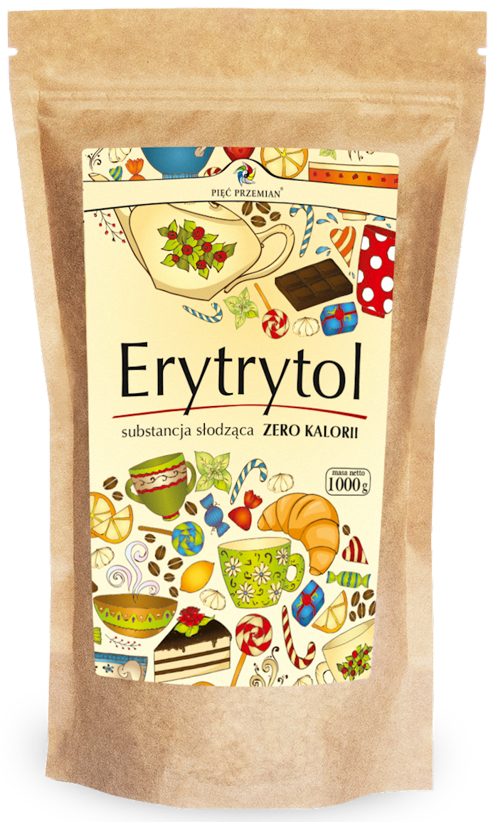Erytrytol 1kg - Pięć Przemian