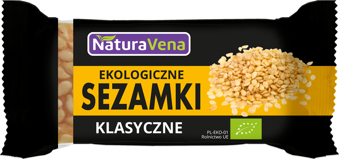 Sezamki Klasyczne BIO 27g - NaturAvena