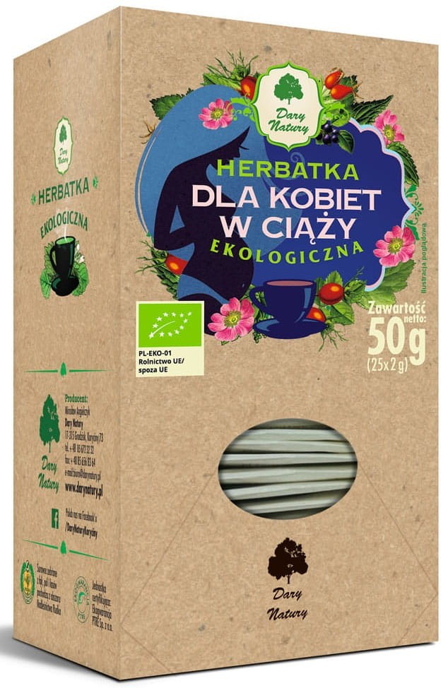 Herbatka dla Kobiet w Ciąży BIO 50g - Dary Natury