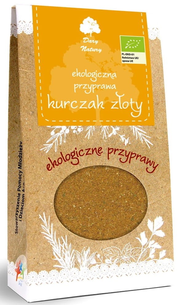 Przyprawa Złoty Kurczak BIO 60g - Dary Natury