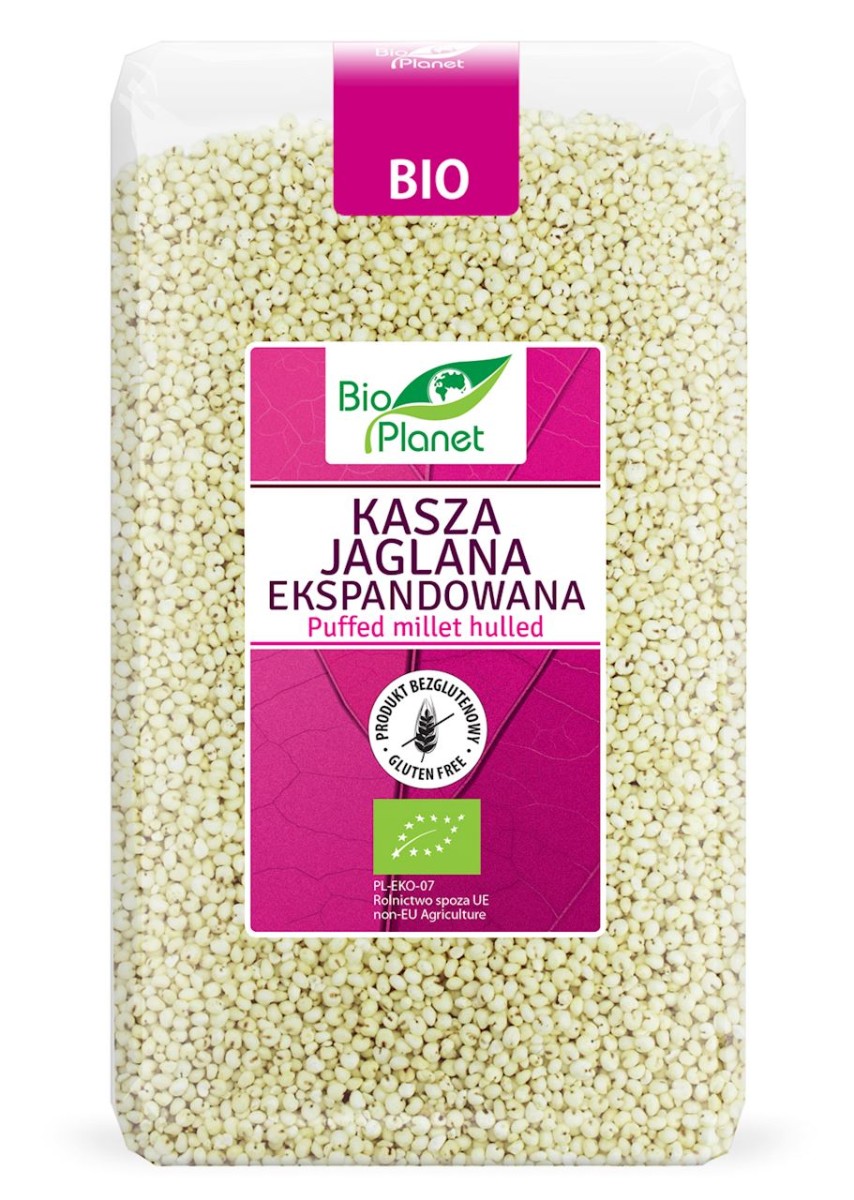 Kasza Jaglana Ekspandowana bezglutenowa BIO 150g - Bio Planet