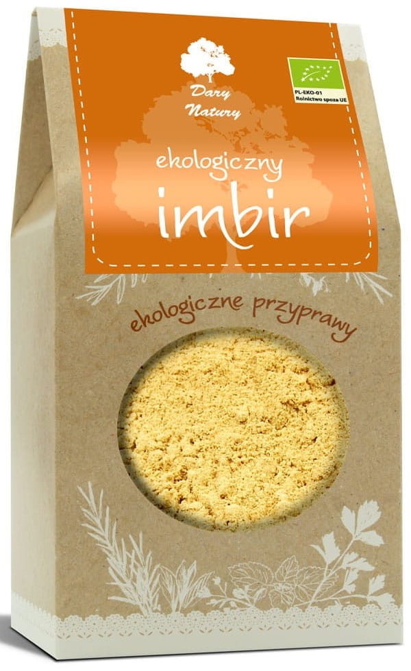 Imbir Mielony BIO 200g - Dary Natury