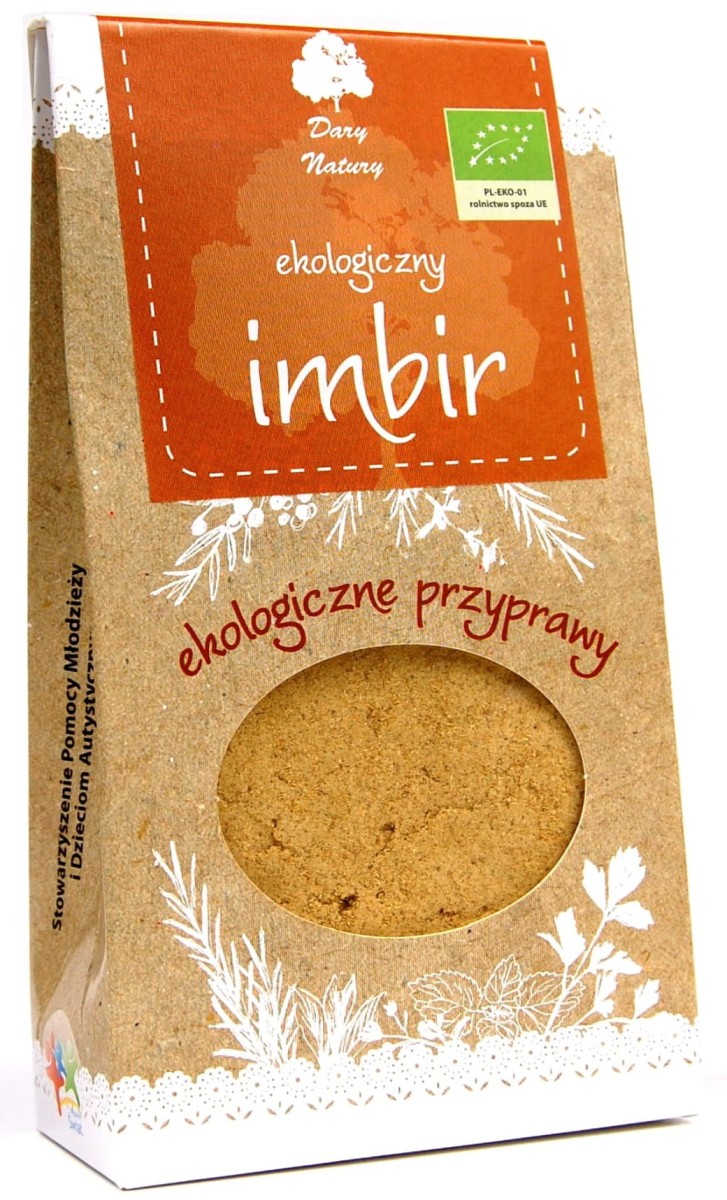 Imbir Mielony BIO 60g - Dary Natury