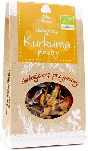 Kurkuma Plastry BIO 30g - Dary Natury