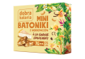 Mini Batoniki z Nerkowców a'la Sernik Waniliowy 6 sztuk 102g - Dobra Kaloria