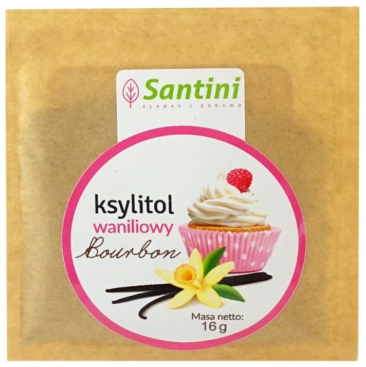 Ksylitol Waniliowy Bourbon 16g - Santini