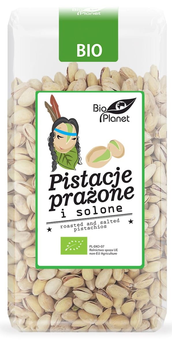 Pistacje Prażone i Solone BIO 300g - Bio Planet