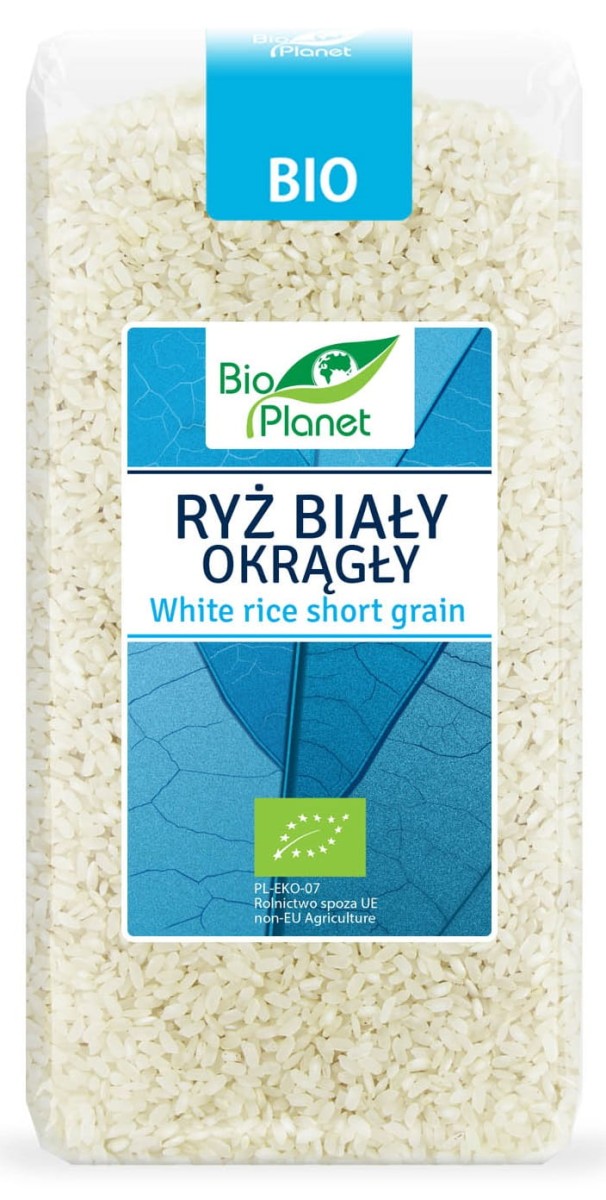 Ryż Biały Okrągły BIO 500g - Bio Planet