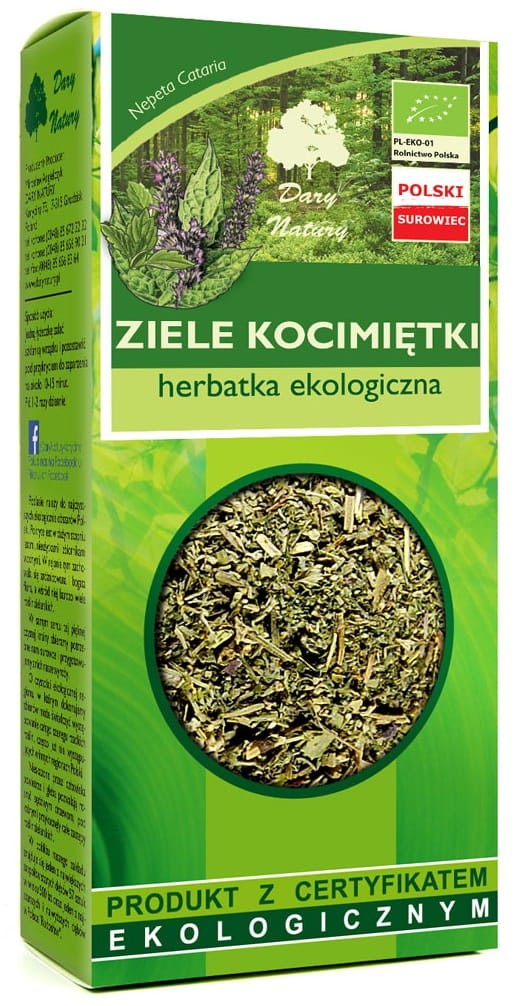 Herbatka Ziele Kocimiętki BIO 25g - Dary Natury