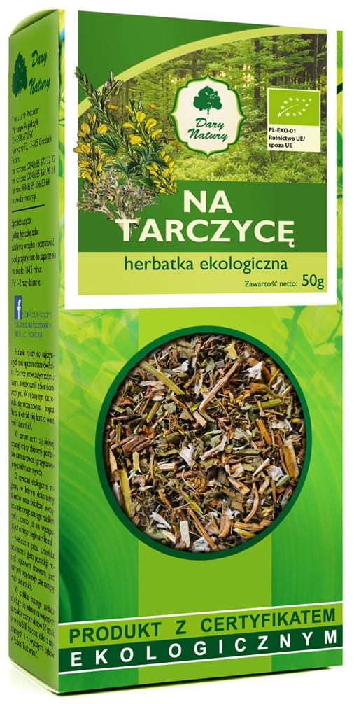 Herbatka na Tarczycę BIO 50g - Dary Natury