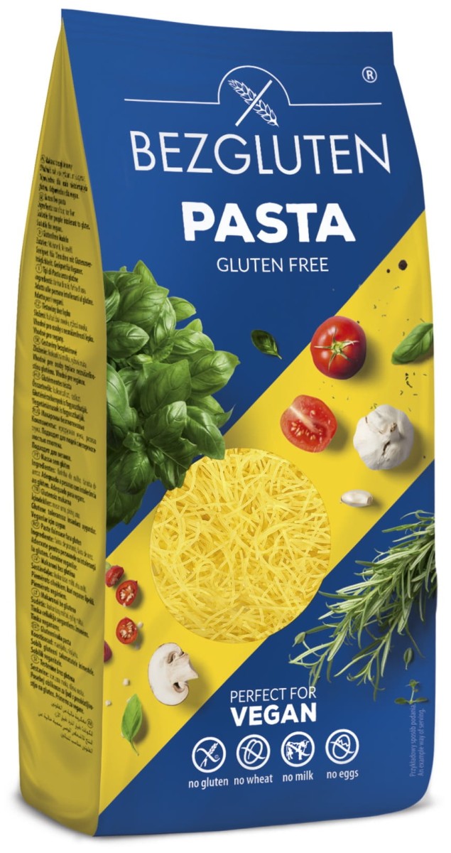 Makaron Filini Nitka Cienka bezglutenowy 250g - Bezgluten