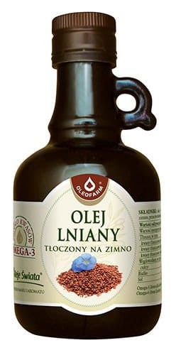 Olej Lniany 250ml - Oleofarm