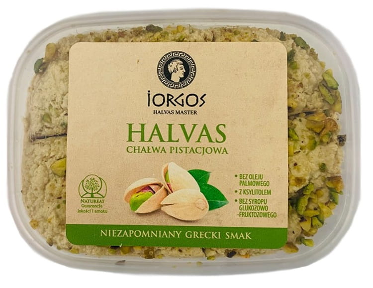 Chałwa Pistacjowa 250g - Iorgos