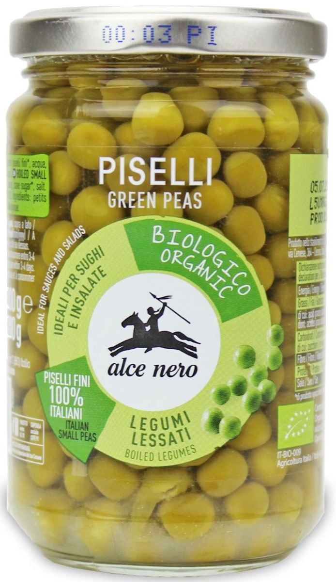 Groszek Zielony w Zalewie BIO 200g - Alce Nero