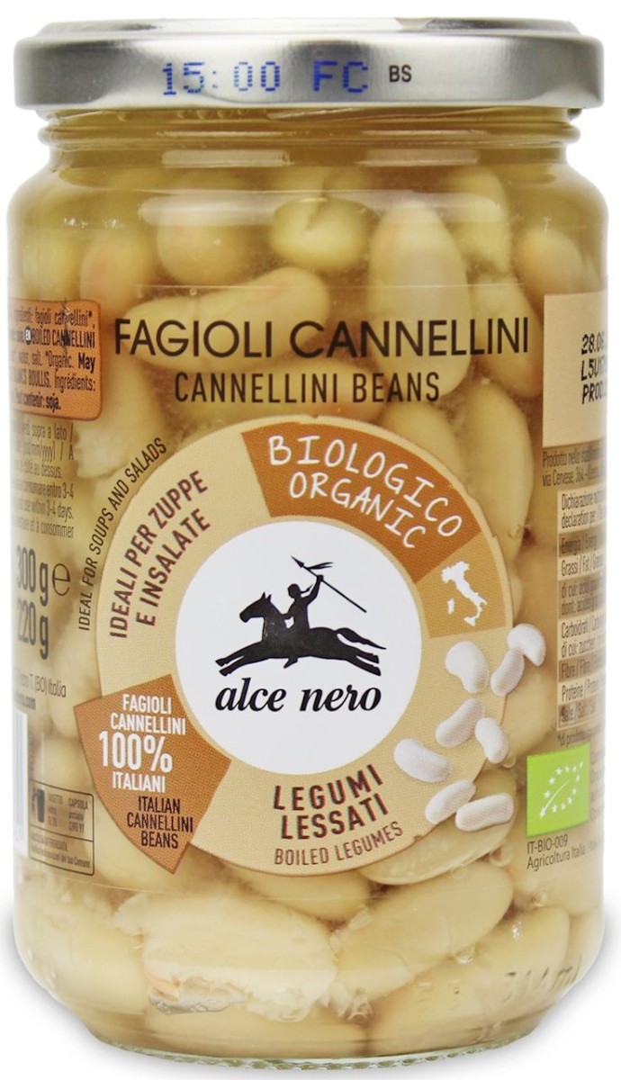 Fasolka Cannellini w Zalewie BIO 200g - Alce Nero