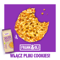 Ciastka Jaglane z Siemieniem Lnianym Wegańskie bez dodatku cukrów bezglutenowe 120g - Frank&amp;Oli