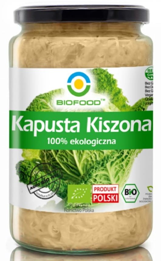 Kapusta Kiszona bezglutenowa BIO 500g - Bio Food