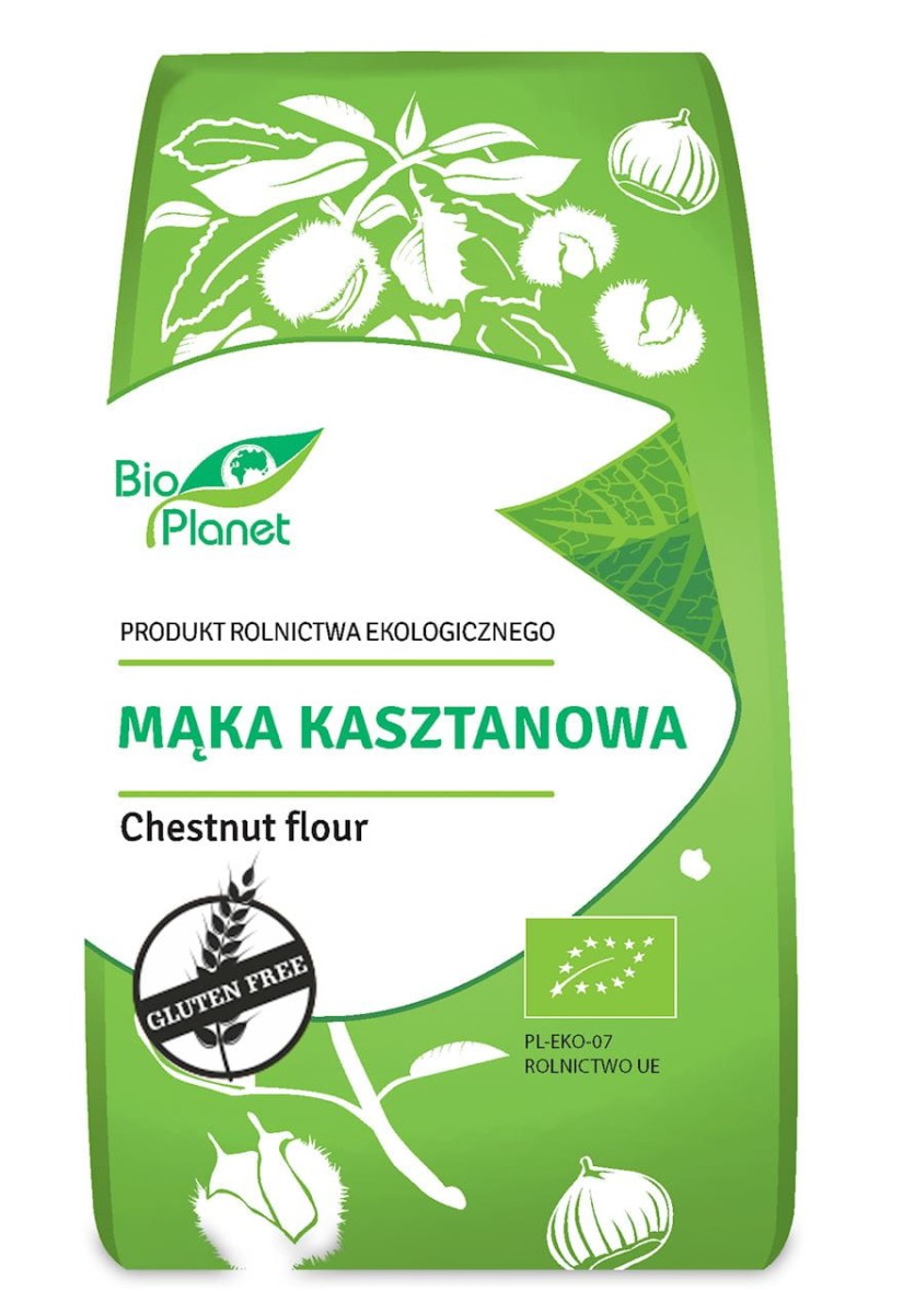 Mąka Kasztanowa bezglutenowa BIO 250g - Bio Planet