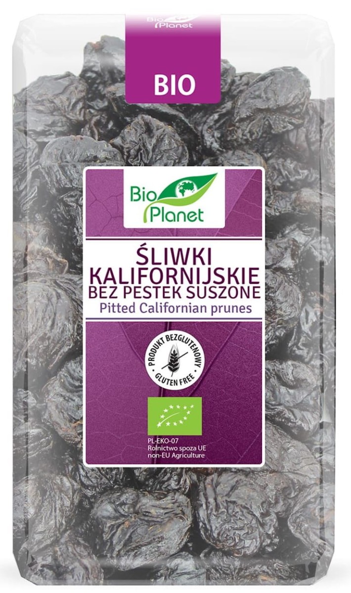 Śliwki Kalifornijskie bez Pestek bezglutenowe BIO 1kg - Bio Planet