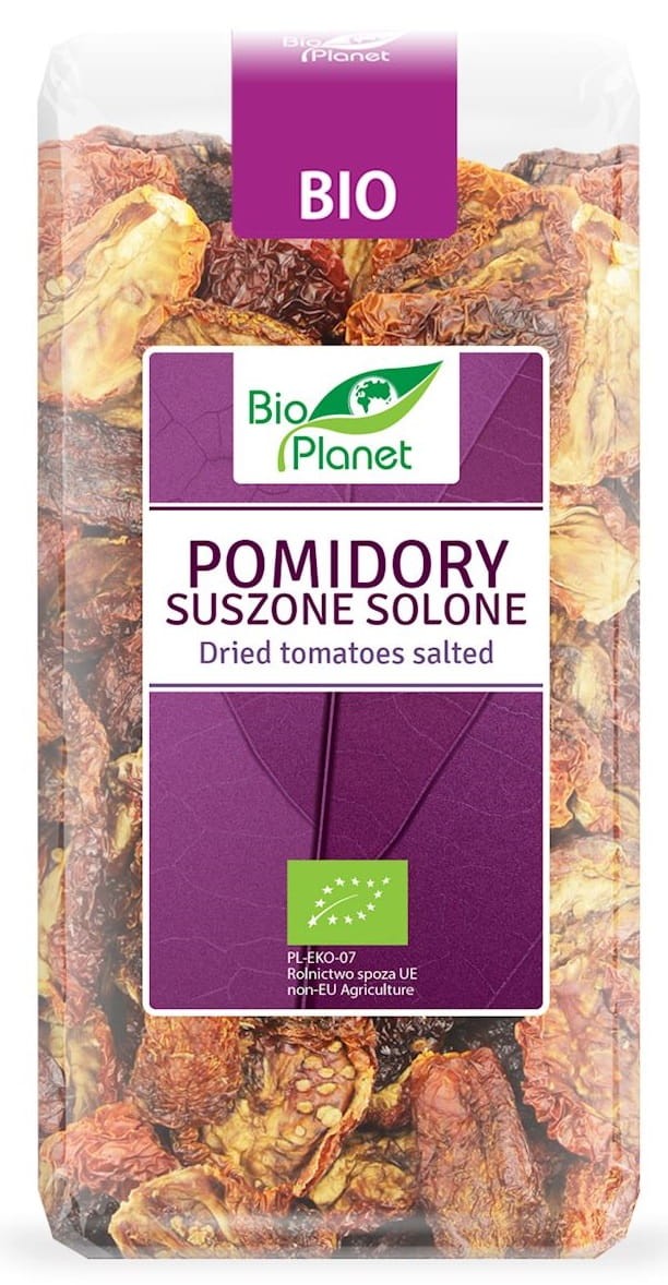 Pomidory Suszone Solone BIO 150g - Bio Planet