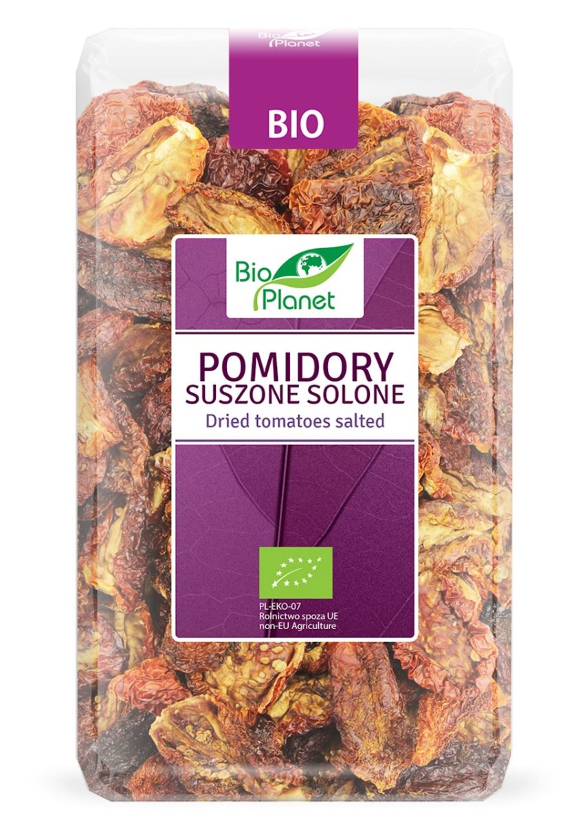 Pomidory Suszone Solone BIO 400g - Bio Planet