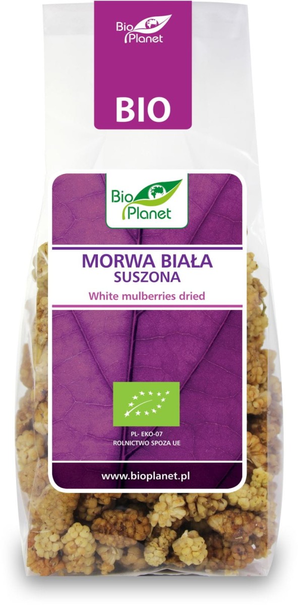 Morwa Biała Suszona BIO 100g - Bio Planet