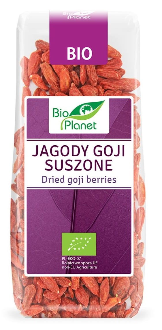 Jagody Goji Suszone BIO 100g - Bio Planet
