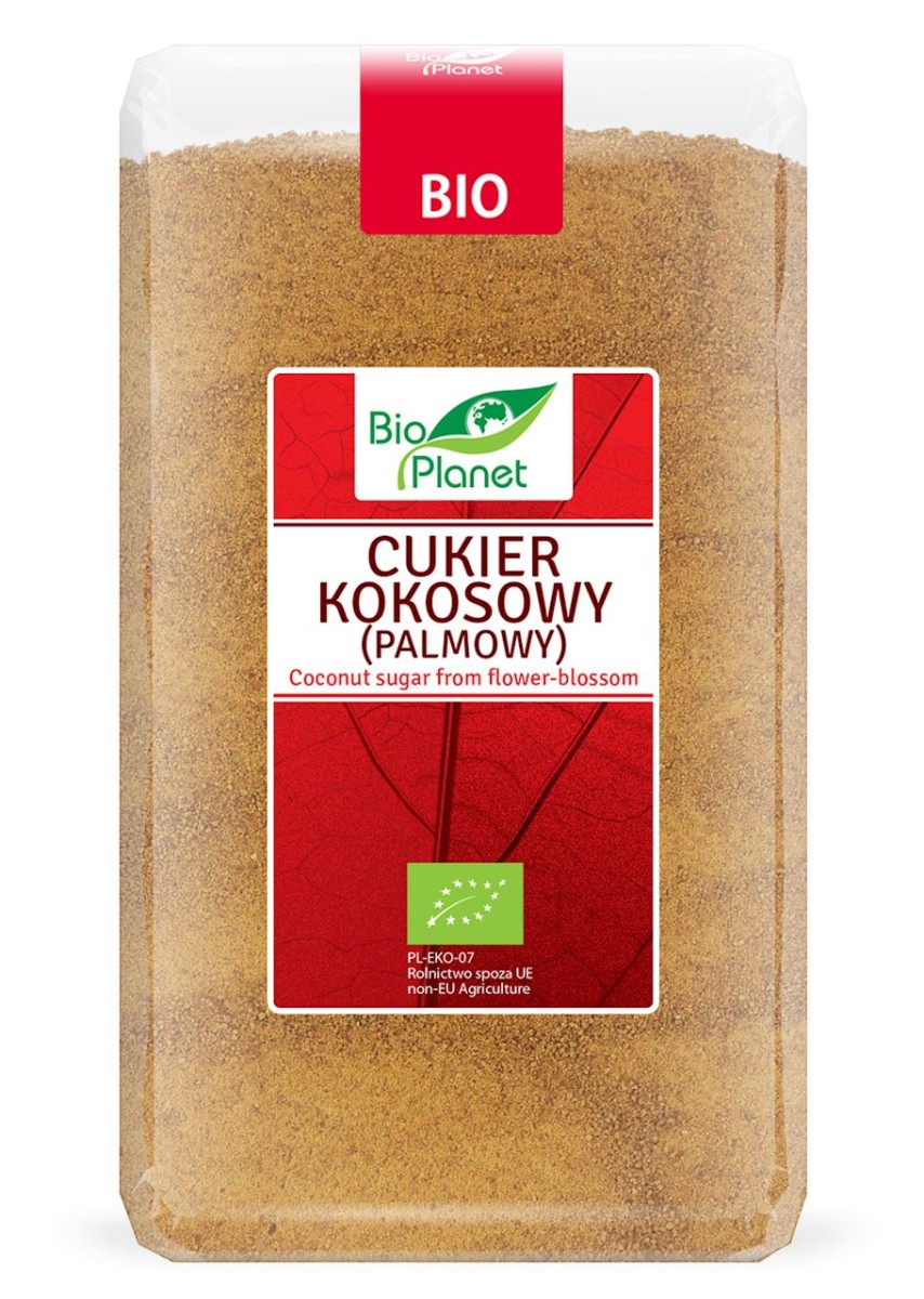 Cukier Kokosowy Palmowy BIO 1kg - Bio Planet