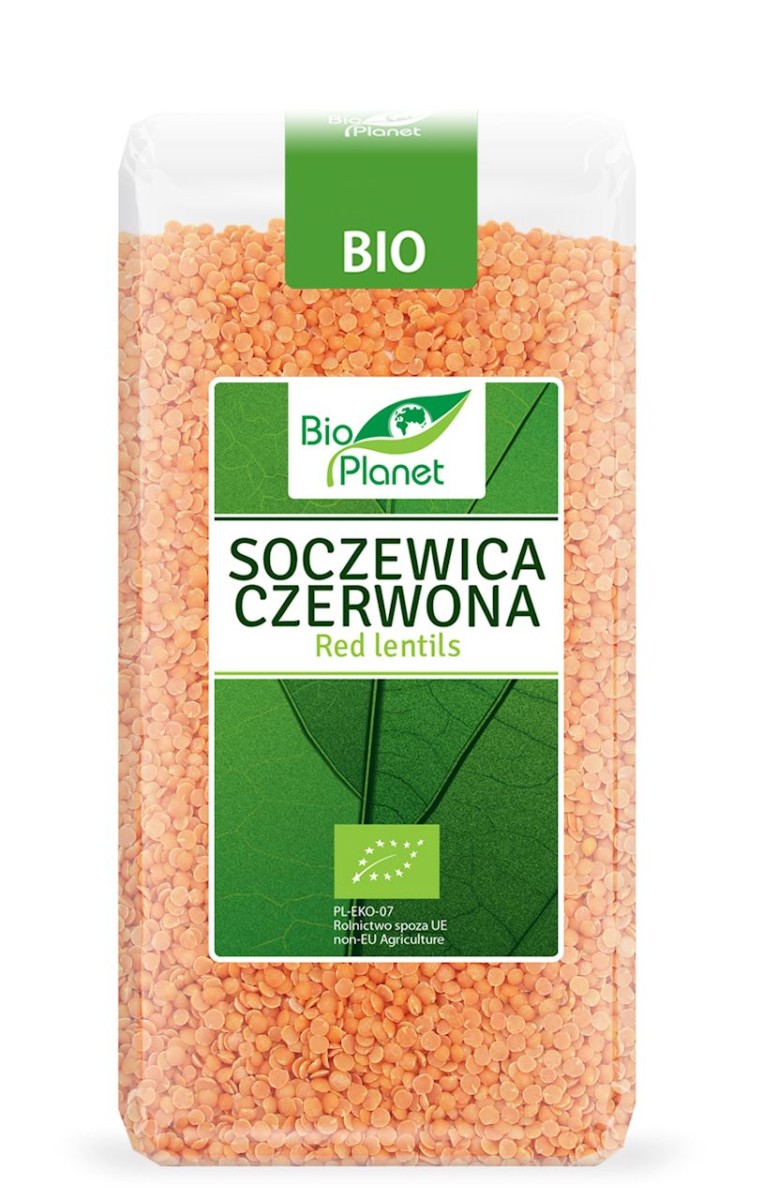 Soczewica Czerwona BIO 400g - Bio Planet